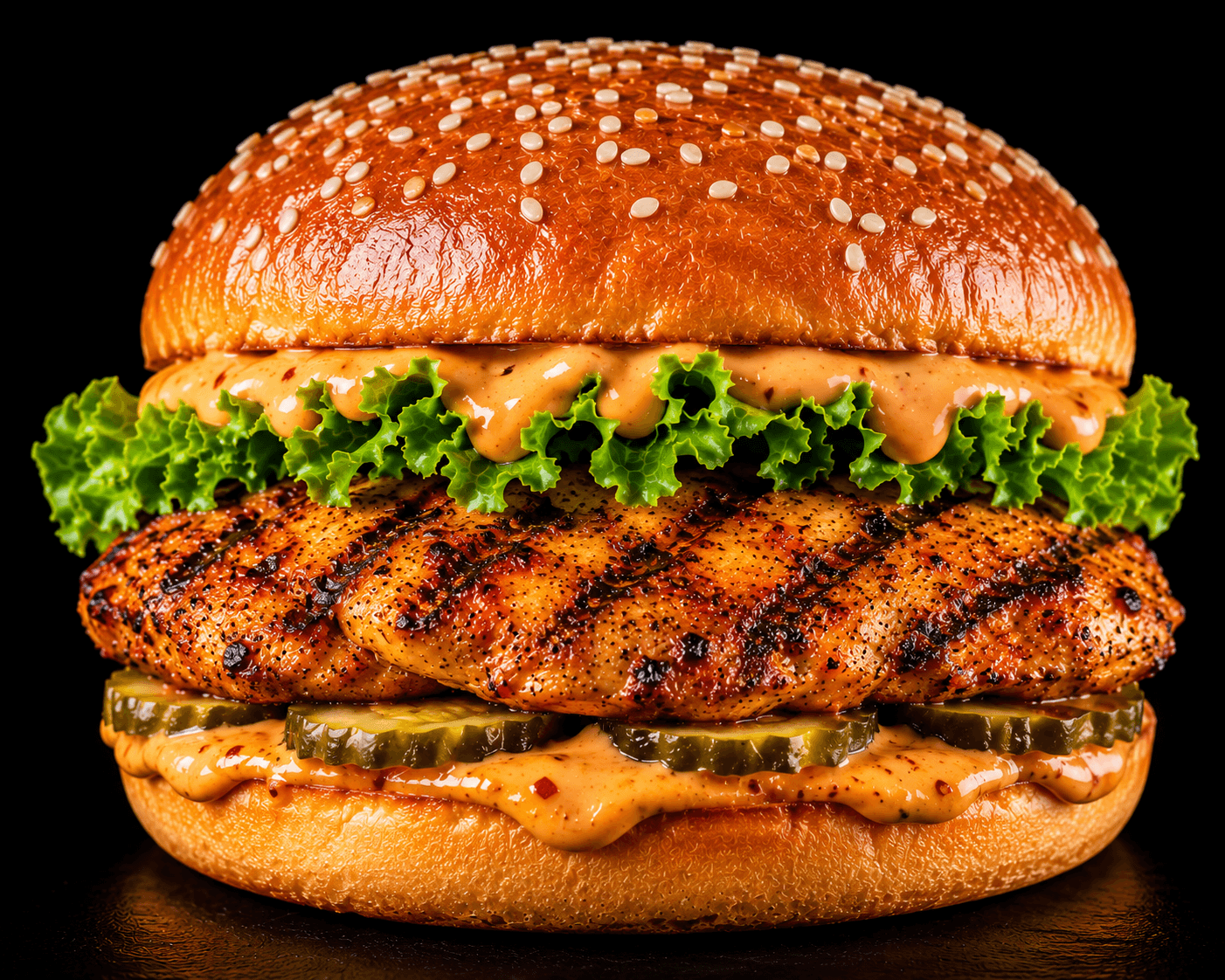 Grilled Chicken Burger