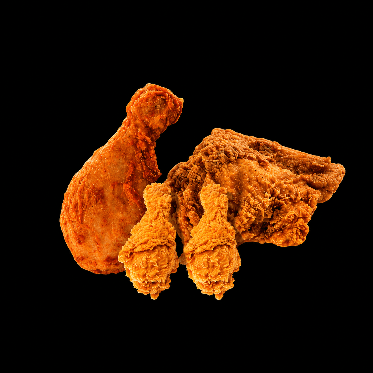 2 Pcs Chicken 2 Wings