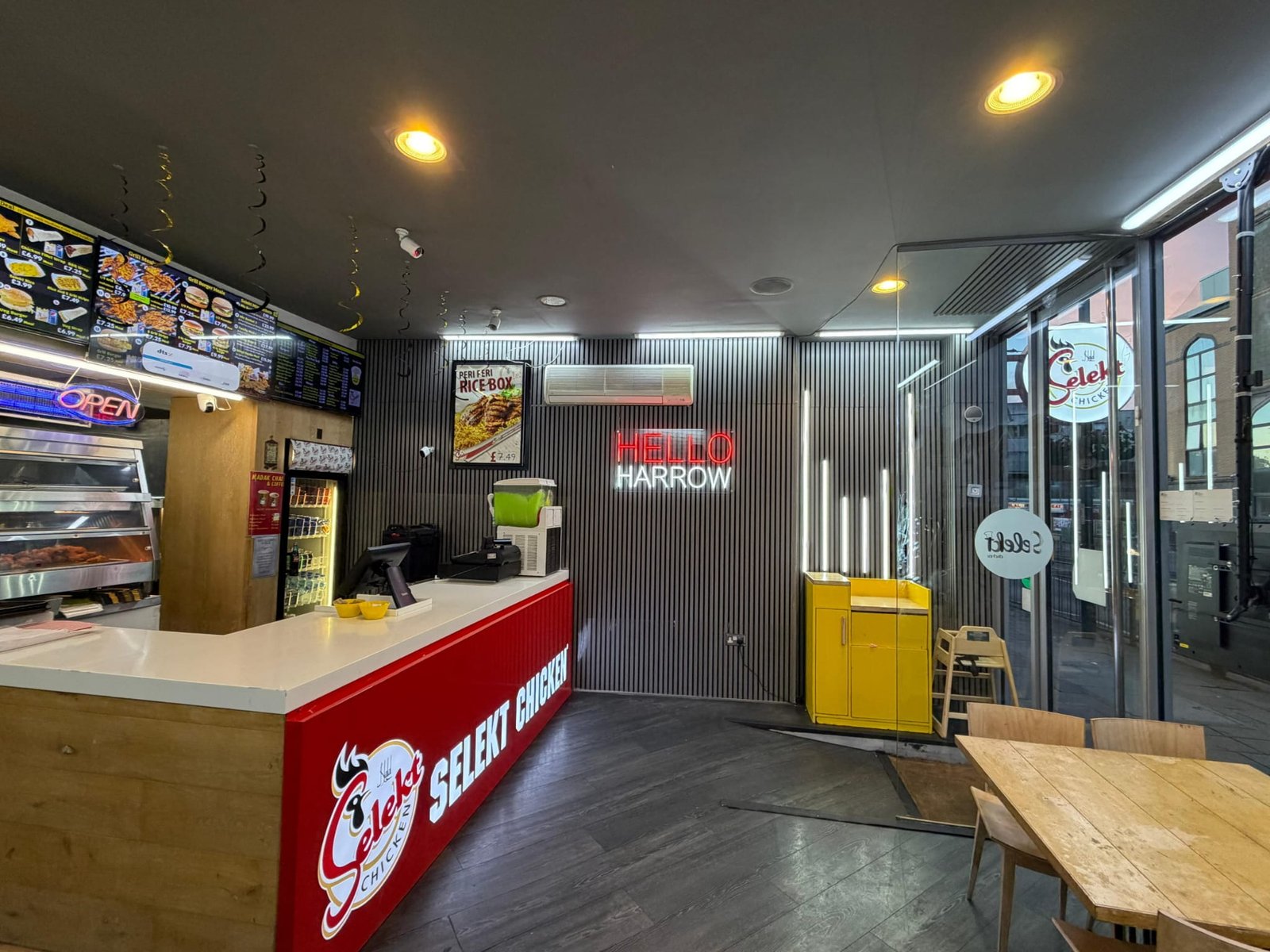 Restaurant interior